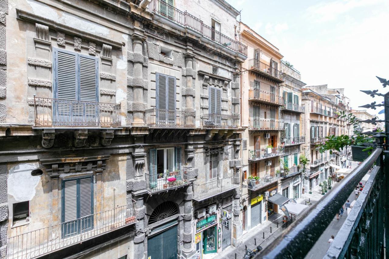 Vittorio Emanuele Charming Central Flats Palermo Bagian luar foto